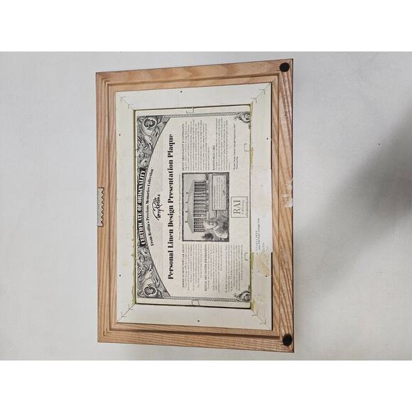 Terry Redlin "Lazy Afternoon" Personal Collage Series Linen Art Mini 12x8.5 - Picture 6 of 8